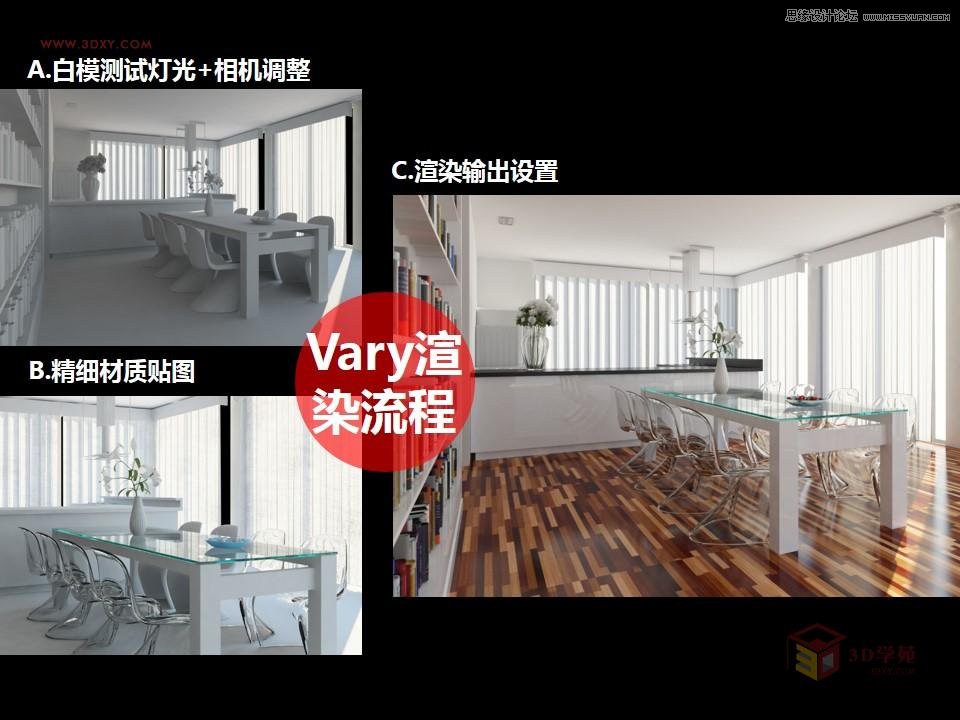 详解国外超写实风格Vray渲染五步法则