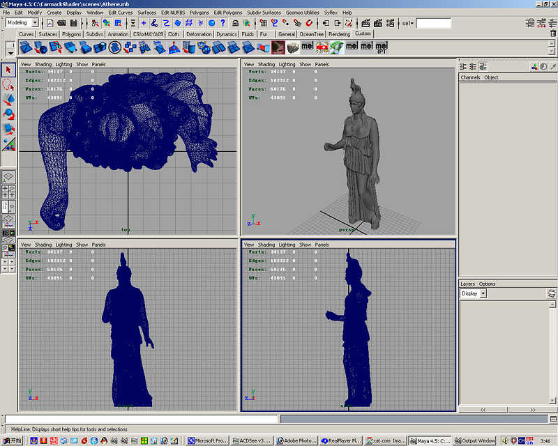 MAYA中磨损做旧效果的实现