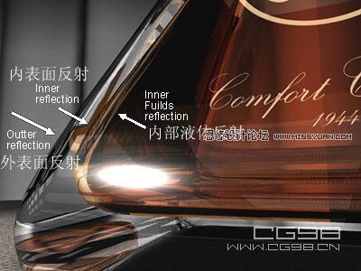 Maya教程：如何创建盛放液体的玻璃器皿材质