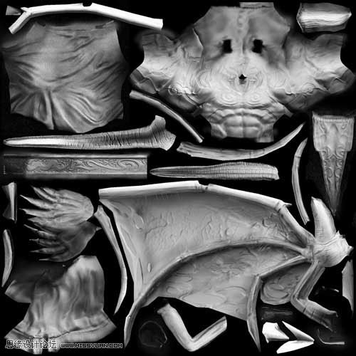 Maya制作华丽复杂的伊利丹教程