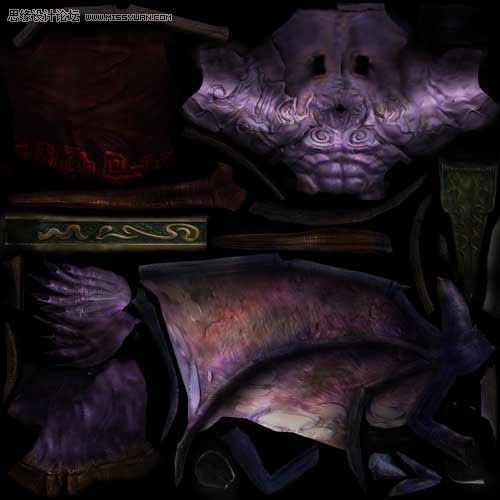 Maya制作华丽复杂的伊利丹教程