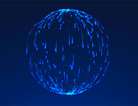 AE制作流程的球形火花动效的方法教程