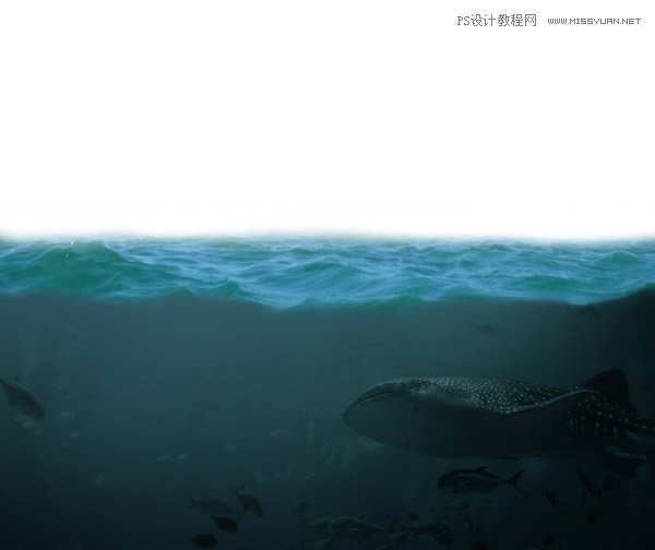 创意合成：用PS合成水中漂流的可爱猫咪