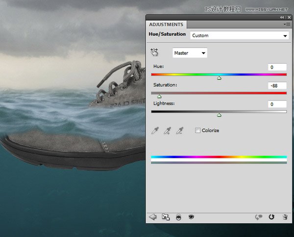 创意合成：用PS合成水中漂流的可爱猫咪