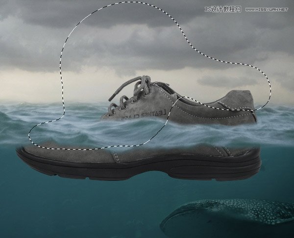 创意合成：用PS合成水中漂流的可爱猫咪