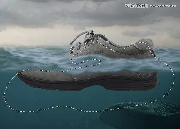 创意合成：用PS合成水中漂流的可爱猫咪