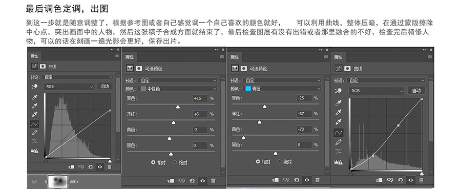 童话场景：用PS合成森林中的精灵仙子