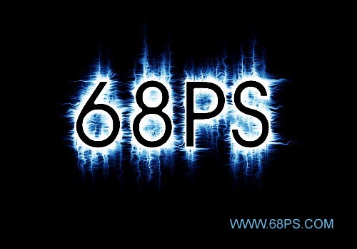 Photoshop制作诡异的非主流文字设计教程