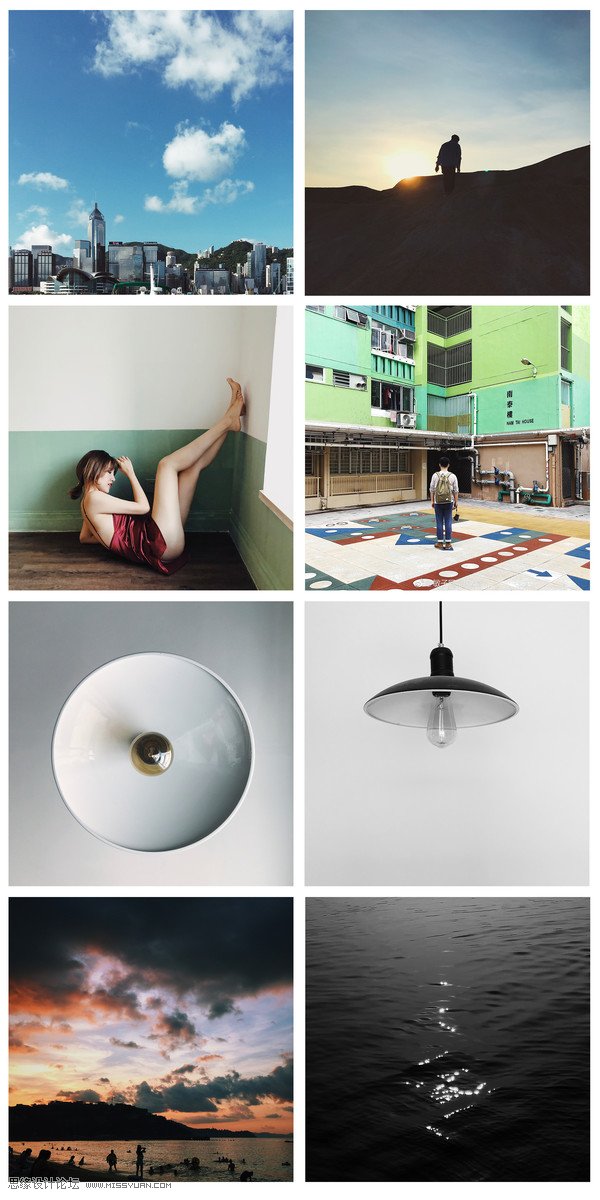 如何用手机拍出简单干净的构图