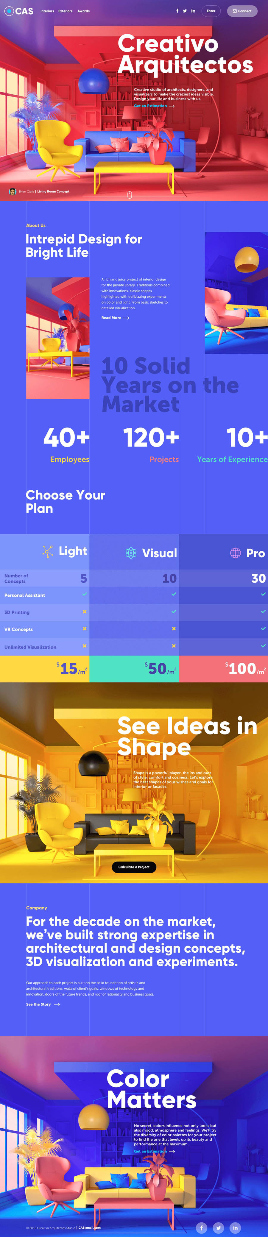 实例分析9款惊艳的网页设计作品