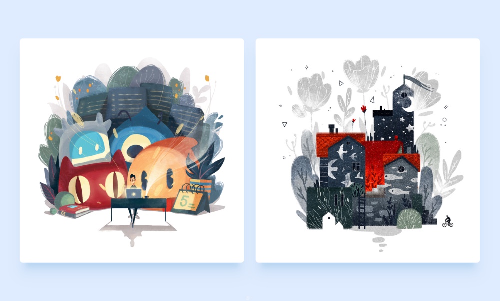 多种方法快速掌握不同的插画风格