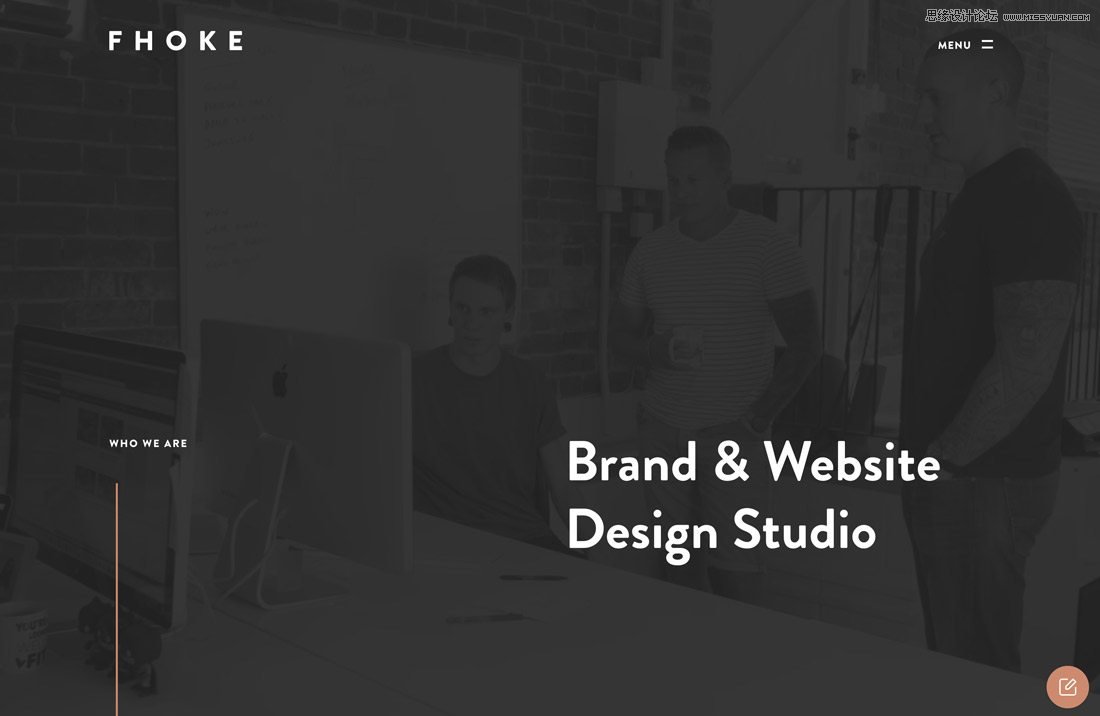 详解深色系网站界面的设计技巧