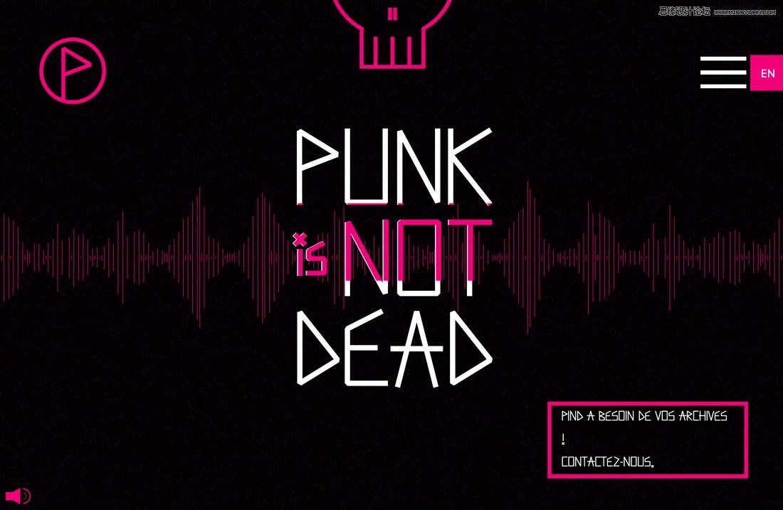 深色系网站界面的网页设计技巧详解