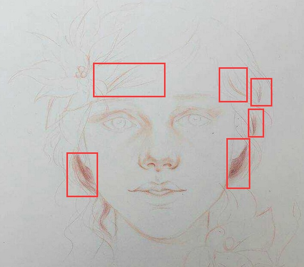 详细解析CG绘画中如何绘制美女头发