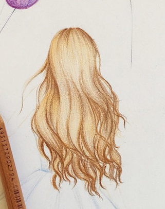 详细解析CG绘画中如何绘制美女头发