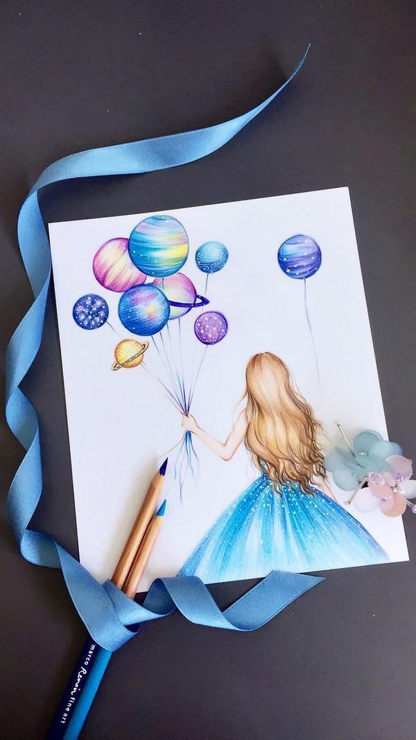 详细解析CG绘画中如何绘制美女头发