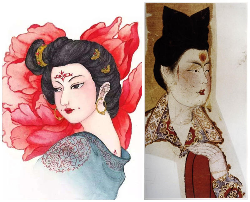 详细解析古代女子妆容的绘制方法